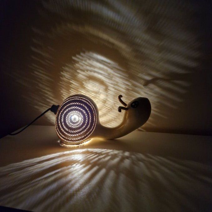 Lampe "Escargot"