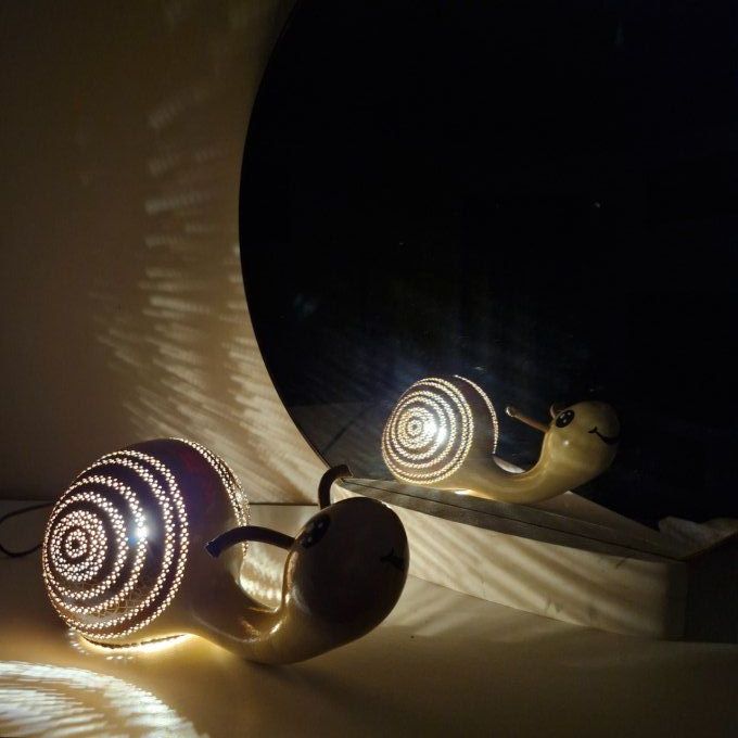 Lampe "Escargot"